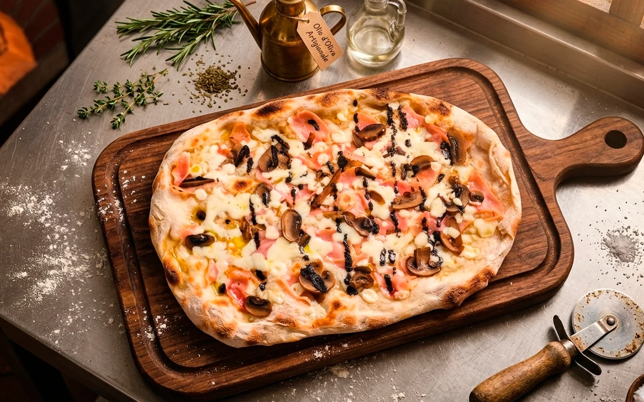 Photo produit de Pinsa Romana Boscaiola — Pinsa Italia